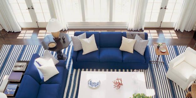 22 Stylish Nautical Theme Living Room Décor ideas - A House in the ...