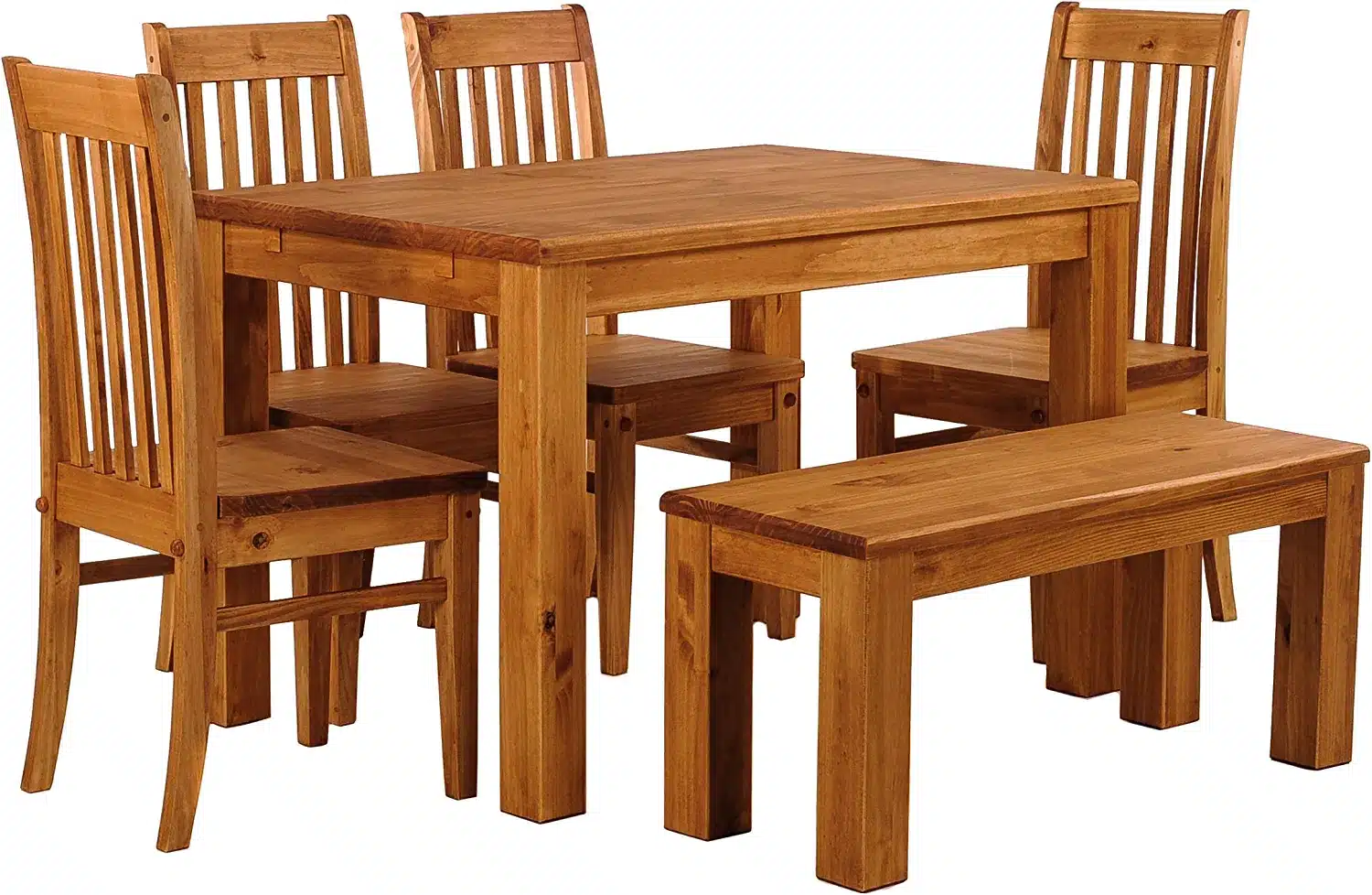 solid pine pedestal dining table 