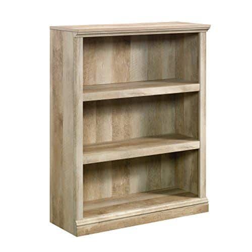 3-Shelf Lintel Oak Bookcase
