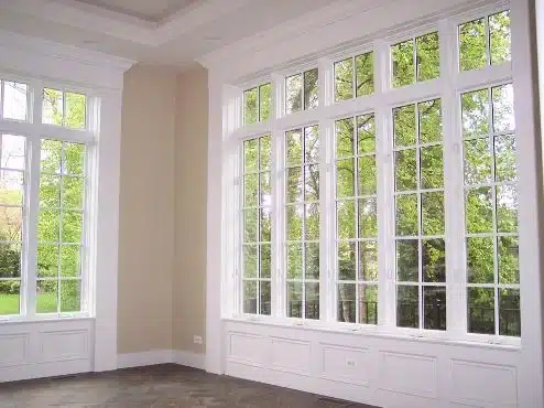 French Provincial-style Windows