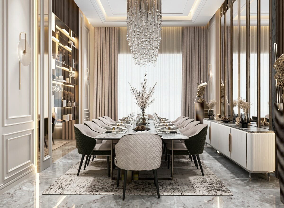 17 Glamorous Dining Room Decor Ideas