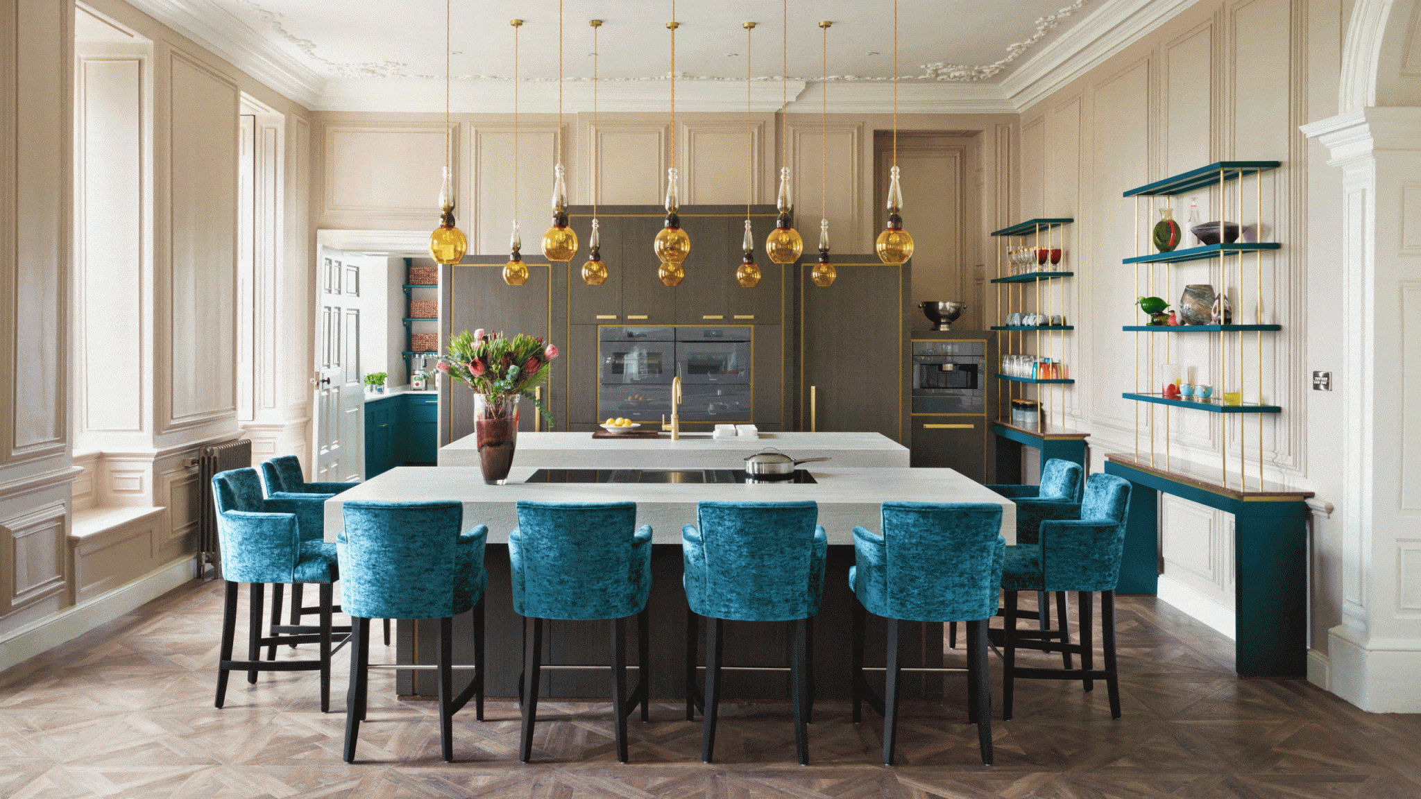 15 Glam Kitchen Ideas for an Fashionable Space