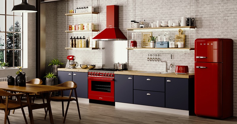 Industrial Kitchen Color