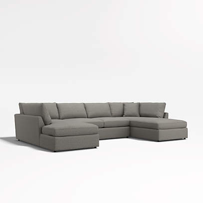 Lounge 3-Piece U-Shaped Sectional Sofa