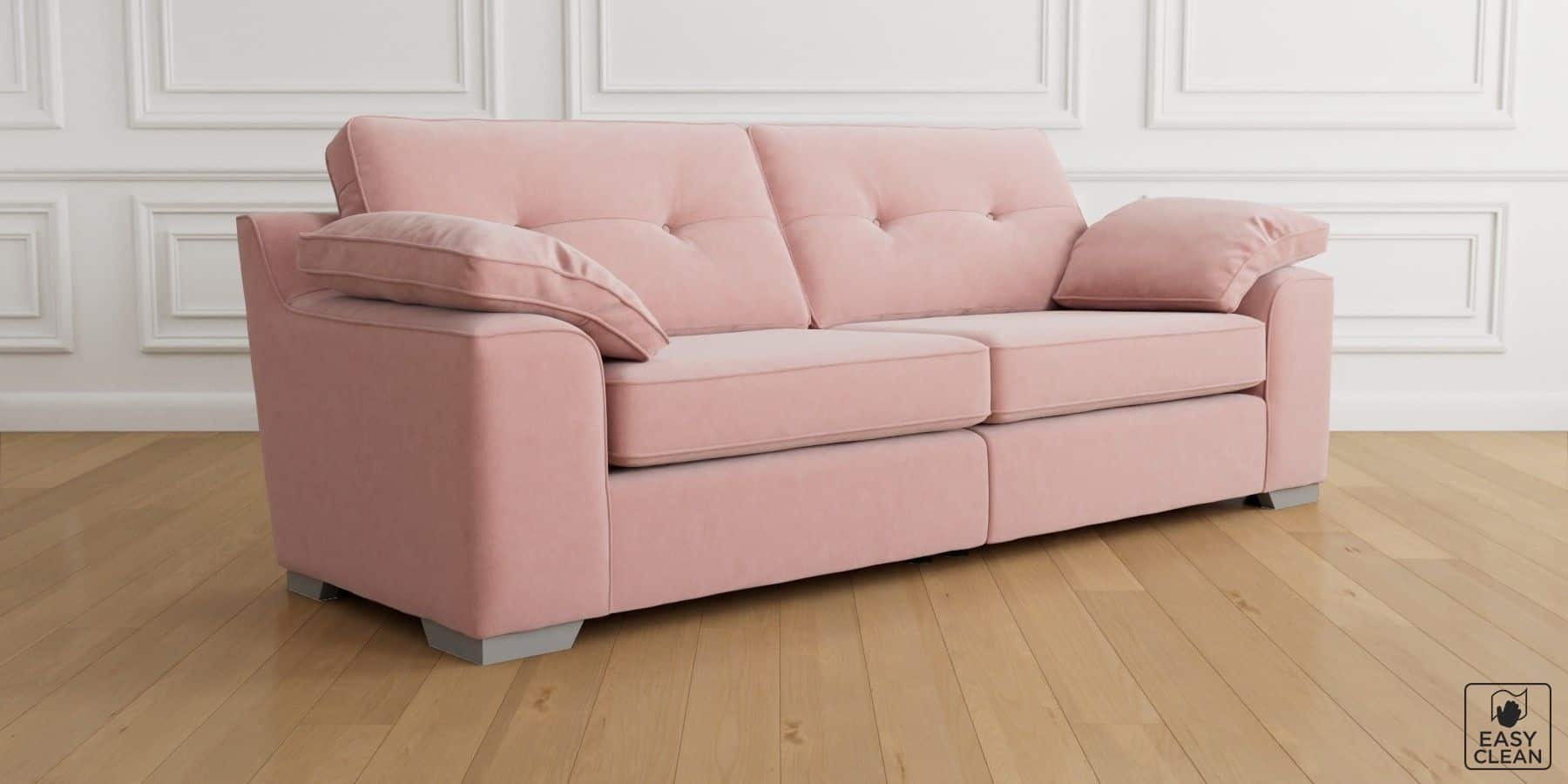 trending blush sofas
