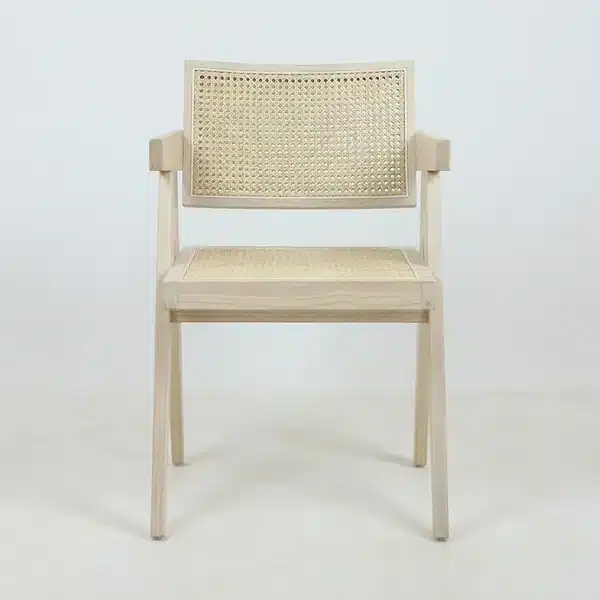 Pierre Jeanneret Arm Chair in Natural Blonde