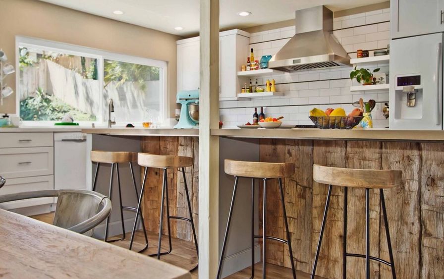 Rustic Wooden Stools for Your Kitchen and Bathroom