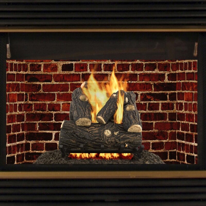 Willow Oak Gas Fireplace