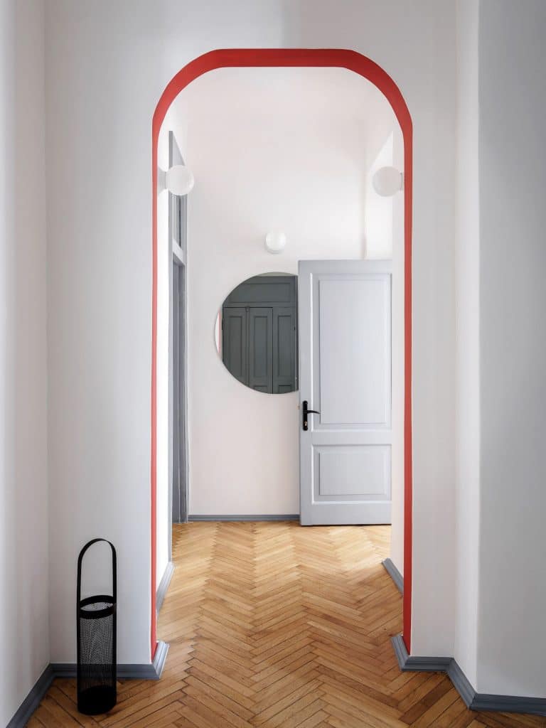 narrow door arches