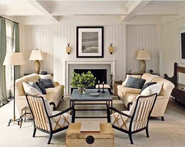 create glamorous living room decor.