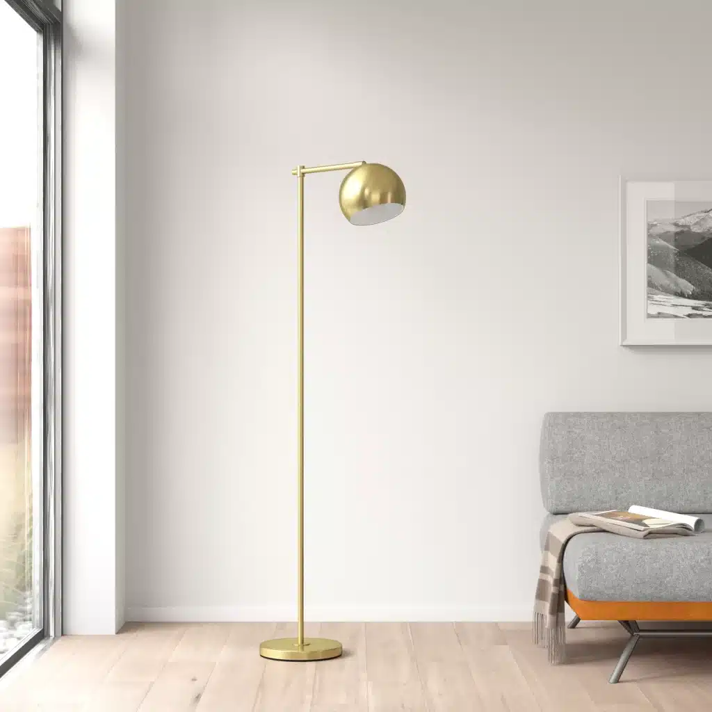 reading floor lamp for girly living room ideas