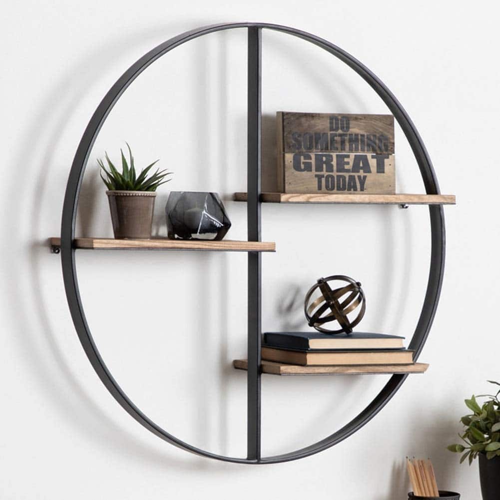 circular shelves