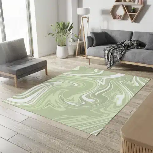 sage green rugs 