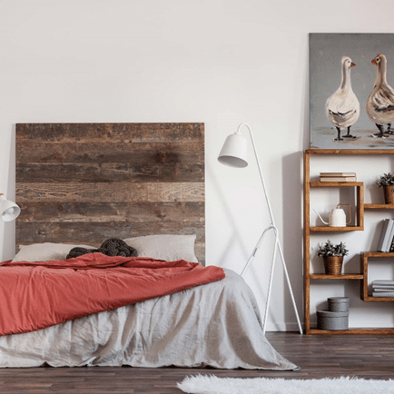 Industrial bedrooms have a neutral and earthy essence
