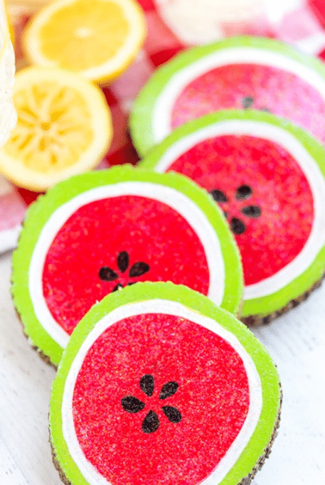DIY Watermelon Coaster