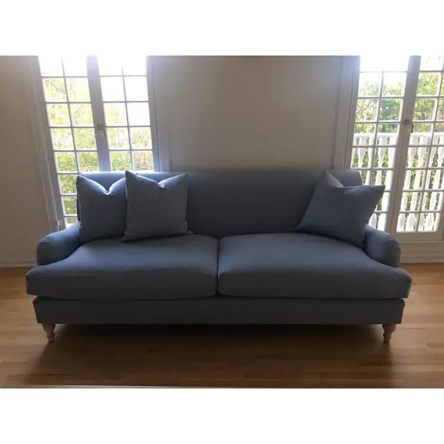 roll arm sofa