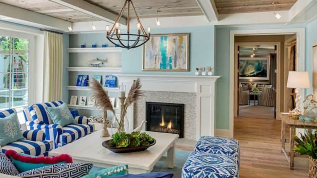 coastal little luxury living room