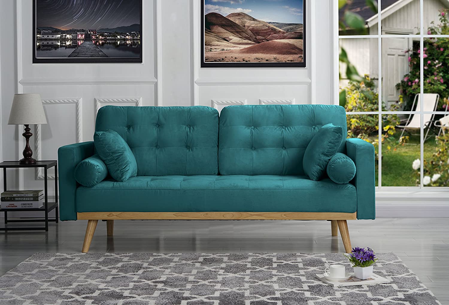 midcentury sofa
