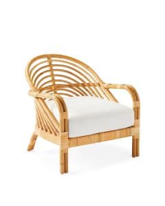 Woven lounge chair
