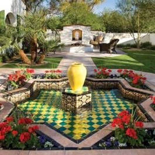 spanish style fountains