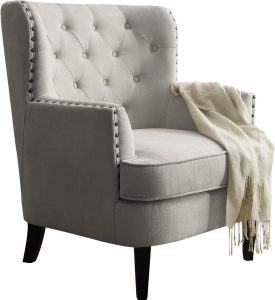 Upholstered Club arm chair