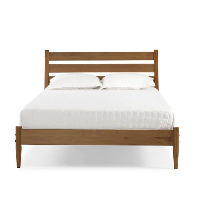 Scandinavian Bed Frame with Oak