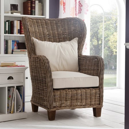 Woven Accent Chairs for Modern Coastal