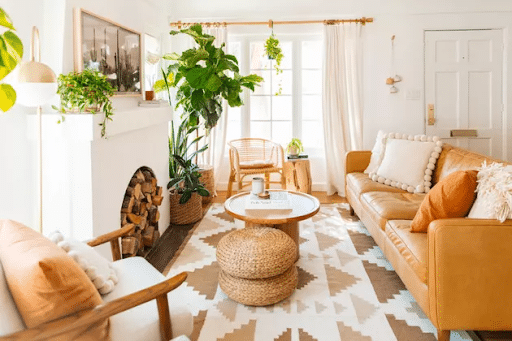 embrace natural color living room 