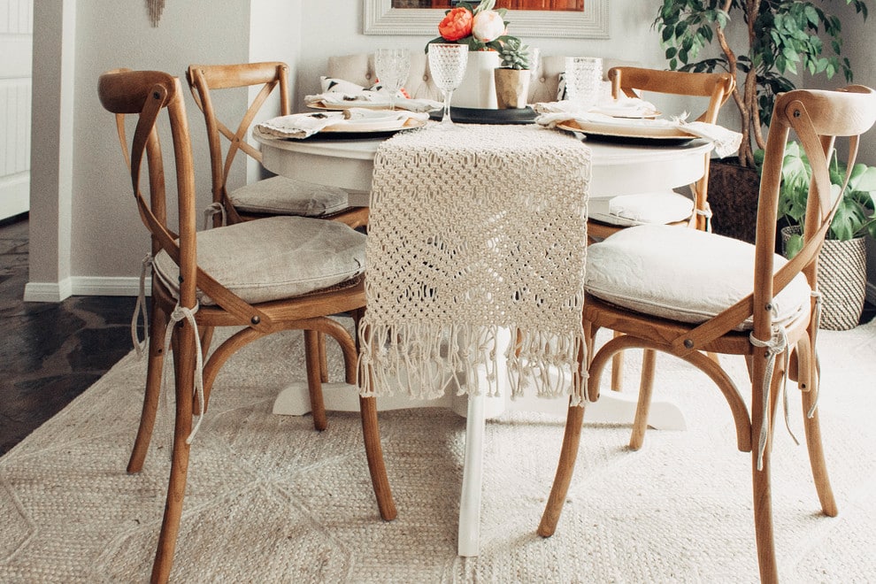 Beige Dining Table