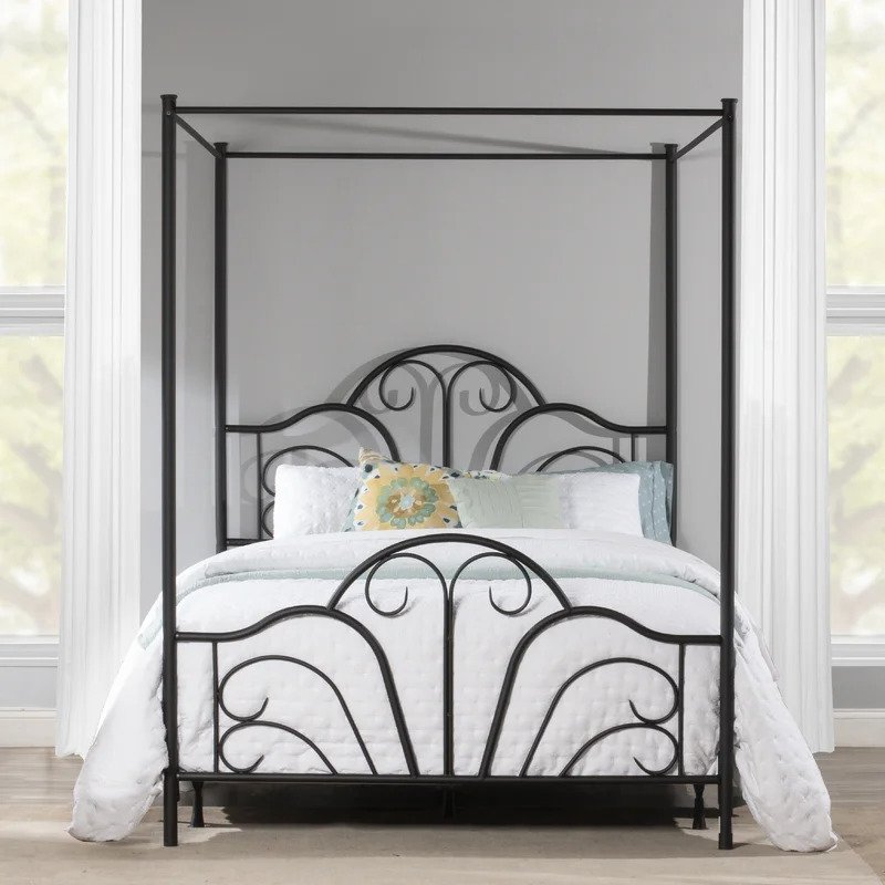 Nordland Metal Canopy Bed