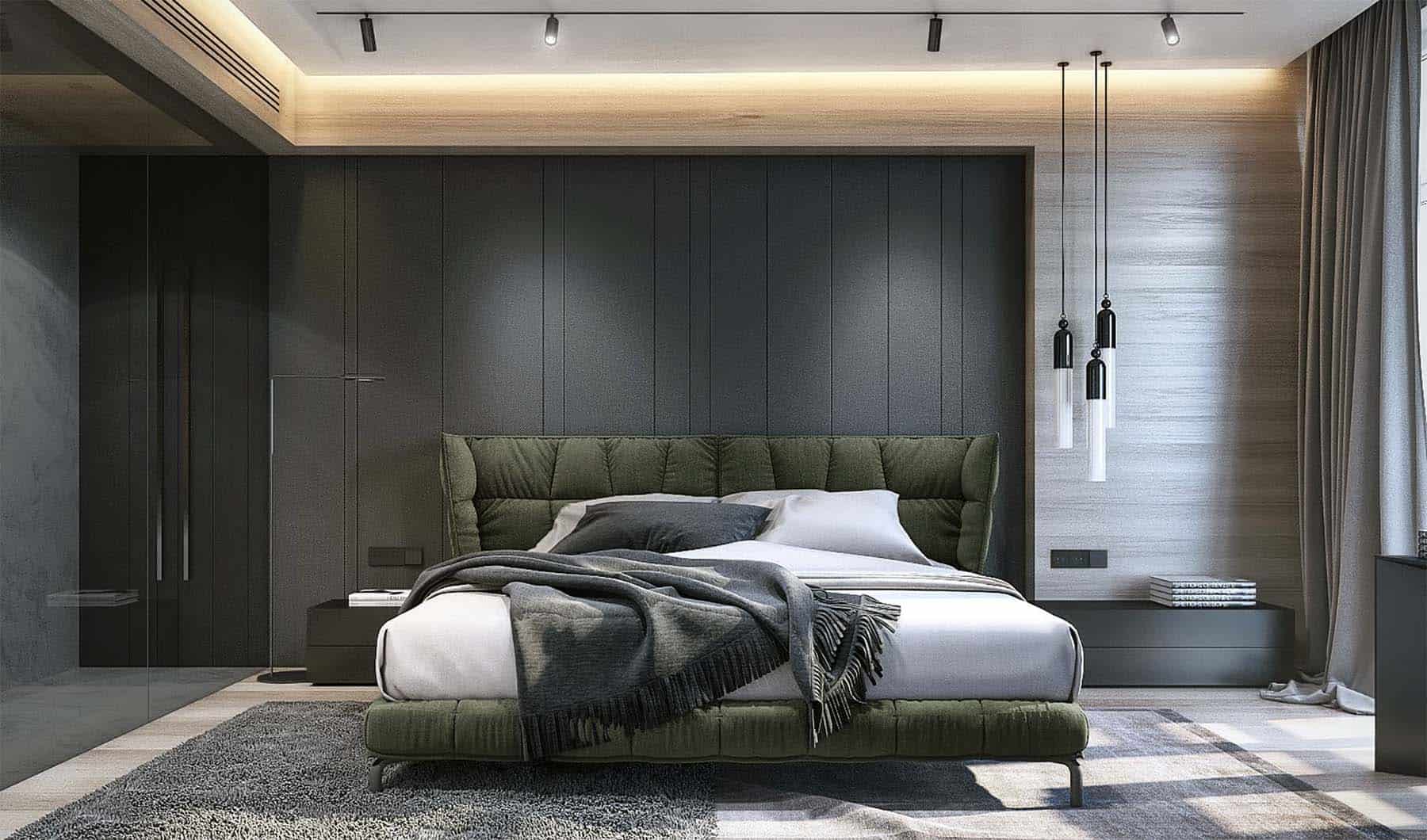 Structural Spotlight neutral bedroom ideas