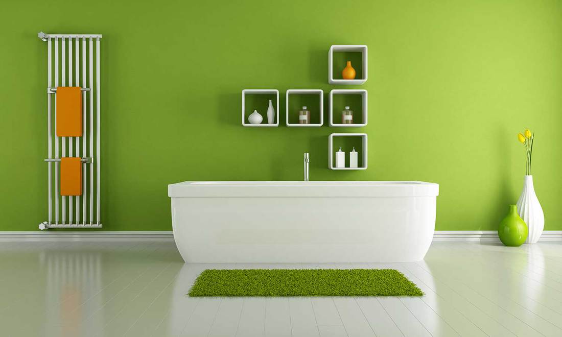 17 Fabulous Green Decor Ideas For Your Bathroom
