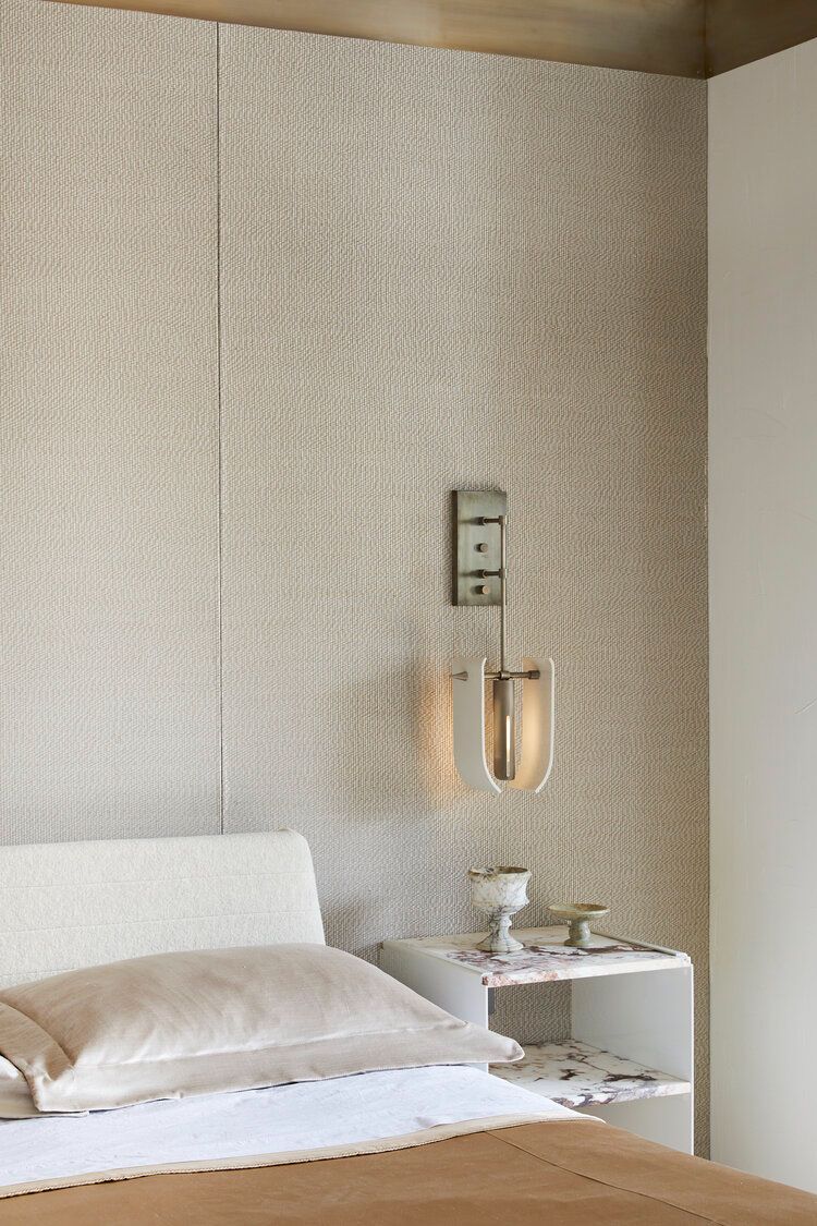 Texture-rich Walls neutral bedroom ideas