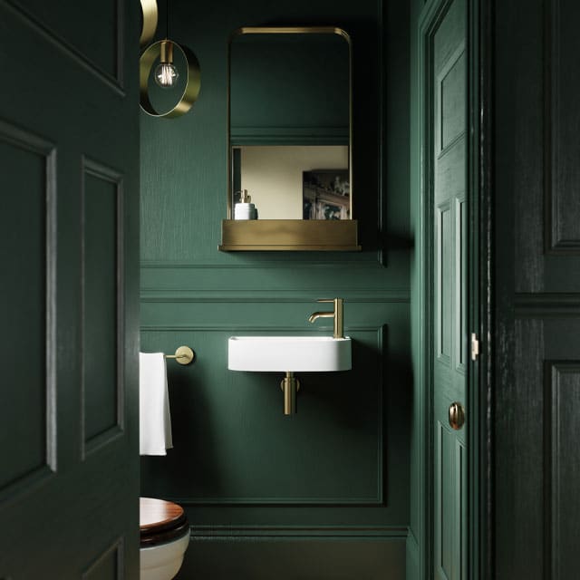 Brass And Green Contrast