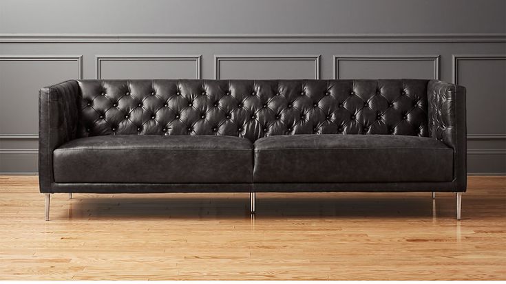 Savile Leather Sofa