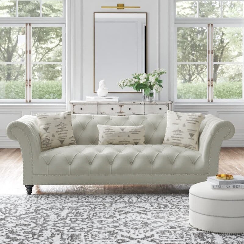 haley upholstered sofa