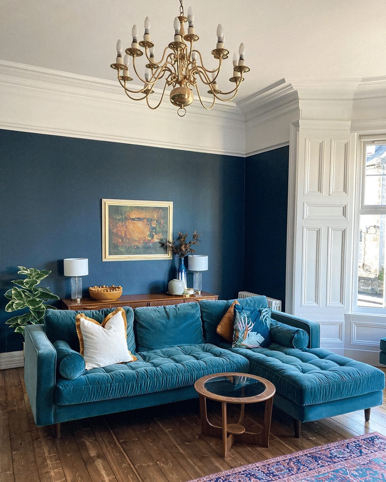 Blue Sectional Sofas