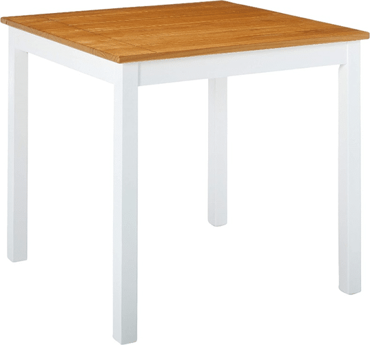 Farmhouse Square Wood Dining Table