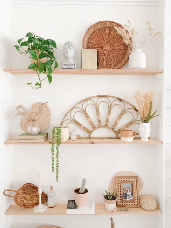 Wall Shelves For Boho Collectibles