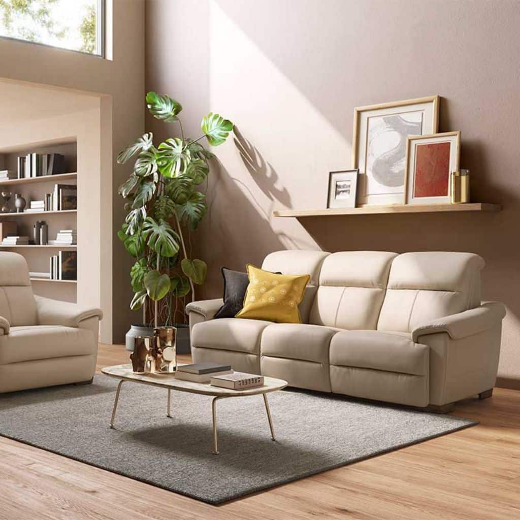 11 Modern Beige Sofas for Living Room Decoration - A House in the Hills