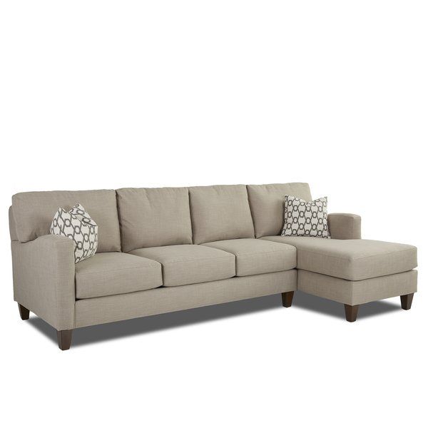 Upholstered Chaise Sectional Sofa
