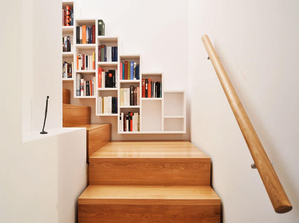 A Built In Bookcase