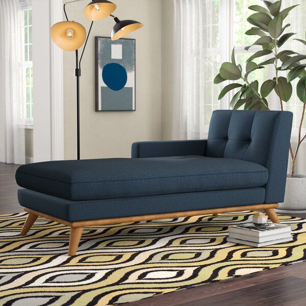 Chaise Lounge for mid century modern bedroom