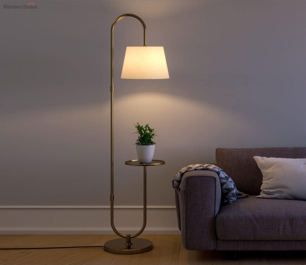 Floor Lamps with Table