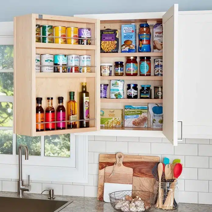 23 Clever Storage Solutions for Small Kitchen Cabinets - A House