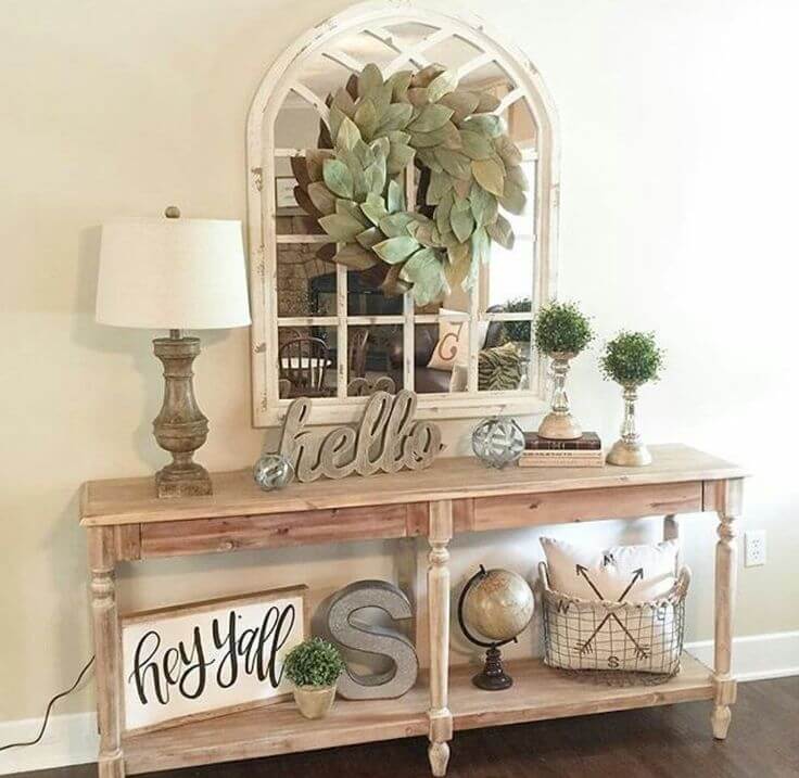 Cheerful Console Table