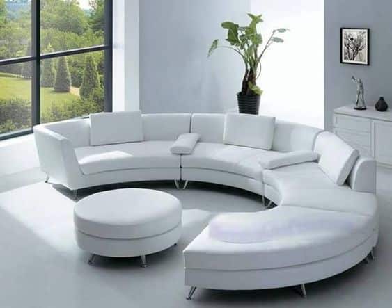 Circular Modular Sofa Set
