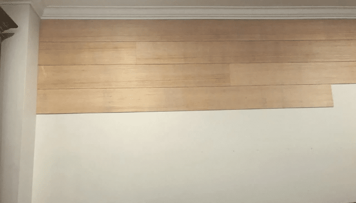 Installing the Shiplap Wall