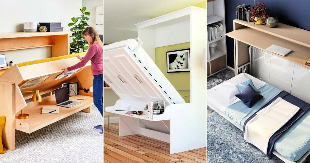 10 Murphy Beds Featuring Integrated Desks