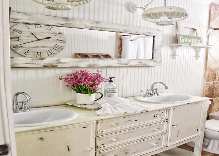 Color Selection Schemes for French Country Bathroom